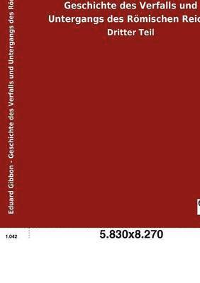 Eduard Gibbon - Geschichte des Verfalls und Untergangs des Römischen Reichs, Häftad