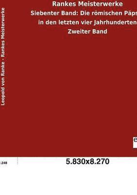 Leopold Von Ranke - Rankes Meisterwerke, Häftad