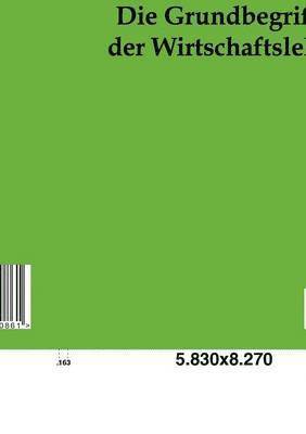 Grundbegriffe Der Wirtschaftslehre