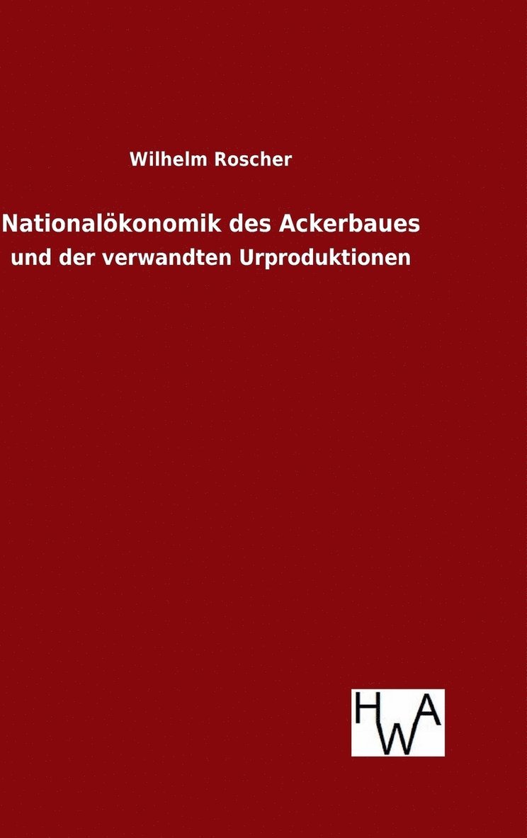 Nationalkonomik des Ackerbaues 1