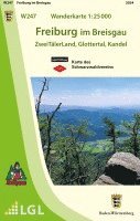 bokomslag Wanderkarte 1:25 000 Freiburg im Breisgau