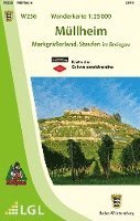 bokomslag W256 Wanderkarte 1:25 000 Müllheim im Markgräflerland