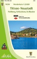 bokomslag W258 Wanderkarte 1:25 000 Titisee-Neustadt
