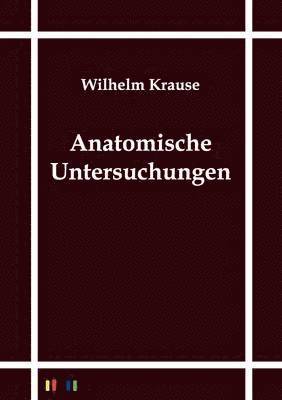 bokomslag Anatomische Untersuchungen