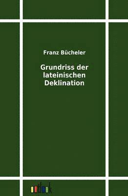 bokomslag Grundriss der lateinischen Deklination