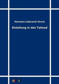 bokomslag Einleitung in den Talmud