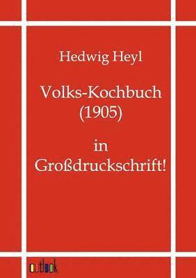 bokomslag Volks-Kochbuch (1905)