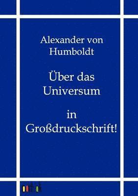 bokomslag Über das Universum