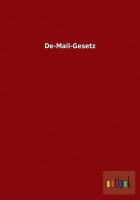 de-Mail-Gesetz 1