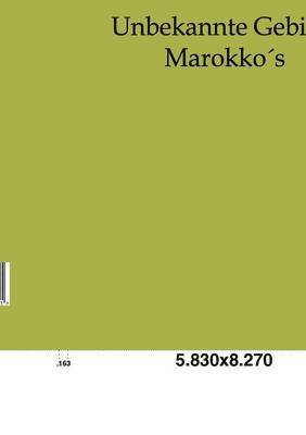 M Hübner, M. Hübner - Unbekannte Gebiete Marokkos, Häftad