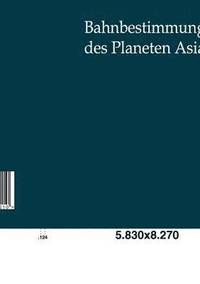 bokomslag Bahnbestimmung des Planeten Asia