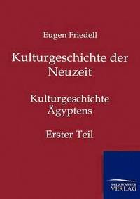 bokomslag Kulturgeschichte Der Neuzeit