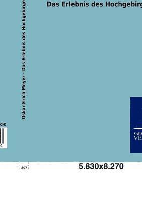 Erlebnis Des Hochgebirges