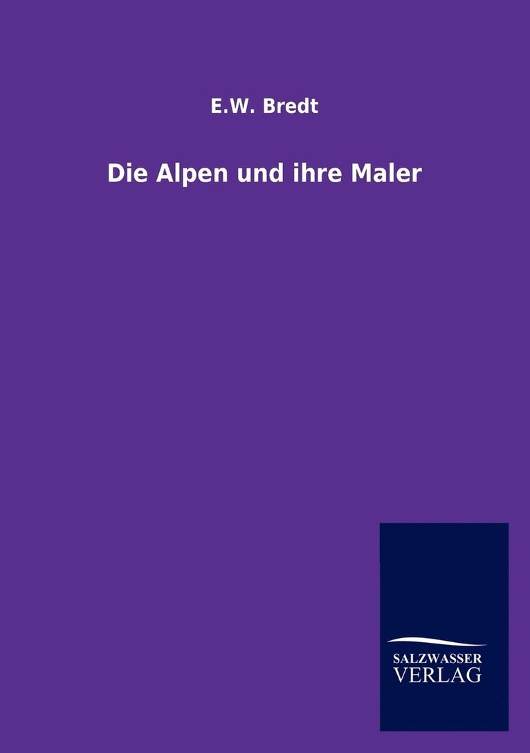 Alpen und ihre Maler