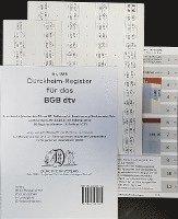 bokomslag DürckheimRegister BGB im dtv 2023