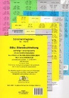 DürckheimRegister® 2825-BiBu- BilanzSteuerrecht - Wichtige Steuergesetze MIT STICHWORTEN für deine AO-AktG-BGB-EStG-EStDV-HGB-GewStG-GmbHG-KStG-UStG_UStDV