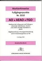 Thorsten Glaubitz, Constantin Dürckheim - ABGABENORDNUNG & FGO Dürckheim-Markierhinweise/Fußgängerpunkte für das Steuerberaterexamen: Dürckheim'sche Markierhinweise, Häftad