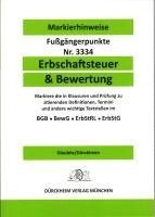 bokomslag ERBSCHAFTSTEUER & BEWERTUNG Dürckheim-Markierhinweise/Fußgängerpunkte Nr. 3334