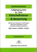 bokomslag ERBSCHAFTSTEUER & BEWERTUNG Dürckheim-Markierhinweise/Fußgängerpunkte Nr. 3334