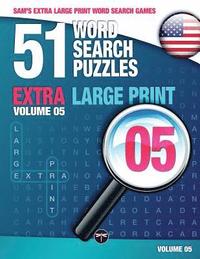 bokomslag Sam's Extra Large Print Word Search Games, 51 Word Search Puzzles, Volume 5