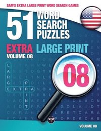 bokomslag Sam's Extra Large Print Word Search Games, 51 Word Search Puzzles, Volume 8