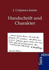 bokomslag Handschrift und Charakter