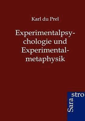 bokomslag Experimentalpsychologie und Experimentalmetaphysik