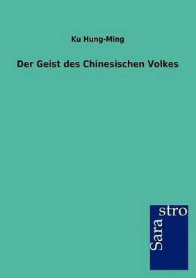 bokomslag Der Geist des Chinesischen Volkes