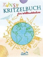 bokomslag Kunstkritzelbuch für Weltentdecker
