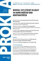 Wieviel 1973 steckt in 2023? 50 Jahre Brüche und Kontinuitäten 1