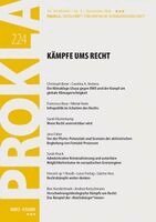 Prokla - Kämpfe ums Recht, Häftad