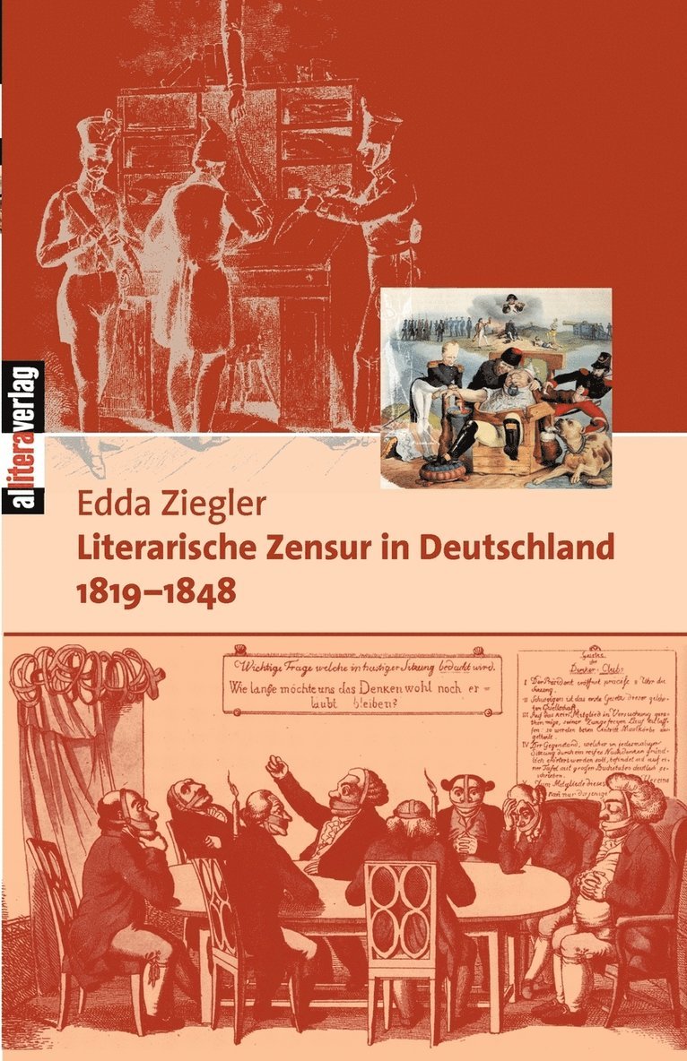 Edda Ziegler - Literarische Zensur in Deutschland, Häftad