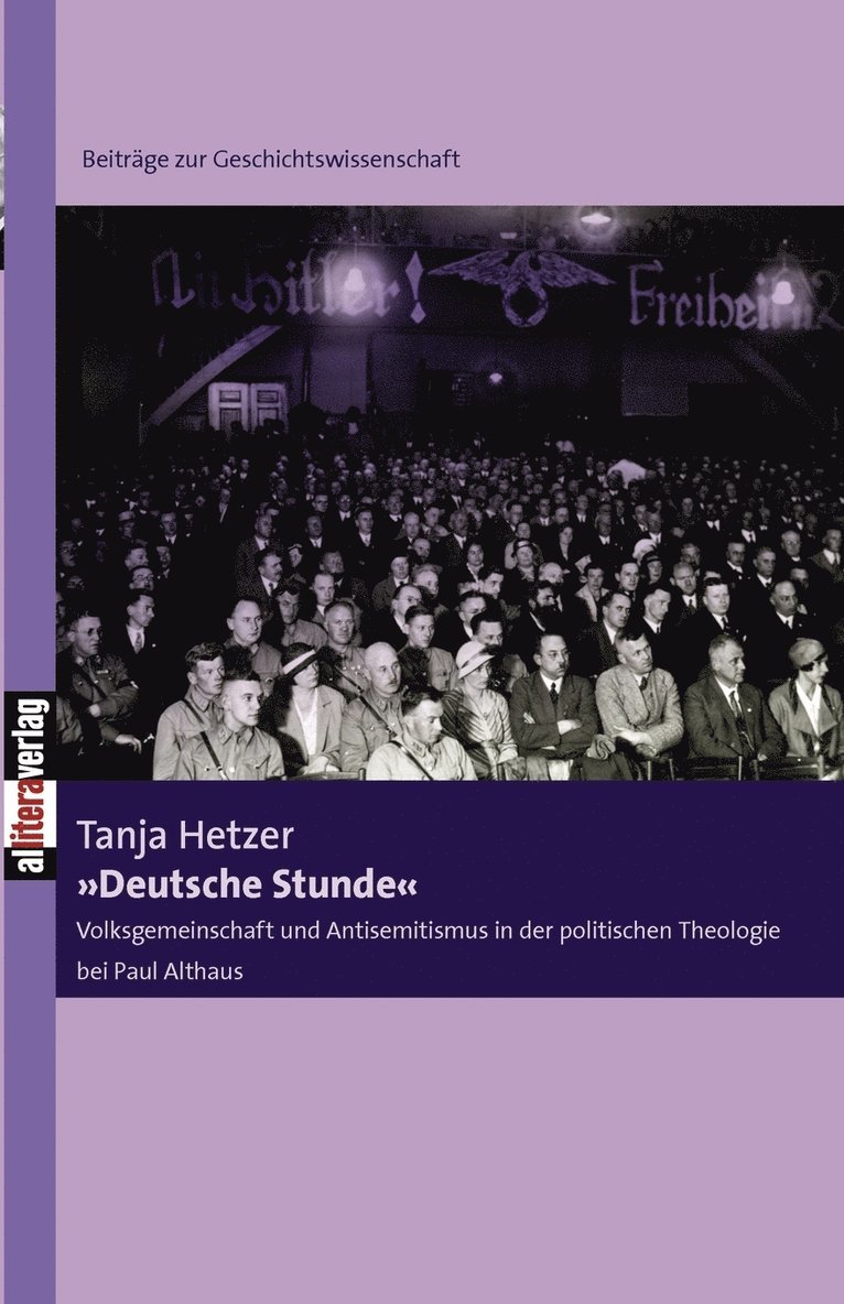 Tanja Hetzer - "Deutsche Stunde", Häftad
