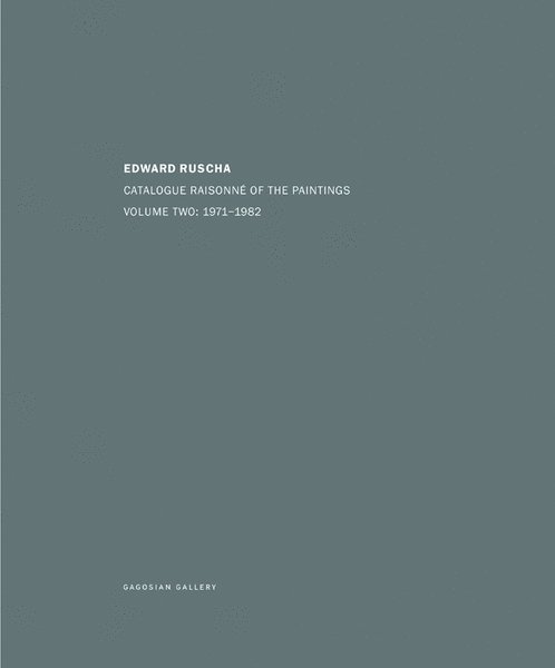Reyner Banham, Matthias Winzen - Edward Ruscha, Inbunden
