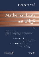 bokomslag Mathematiksatz mit LaTeX