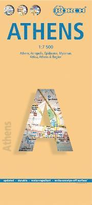 bokomslag Athens, Athen, Borch Map