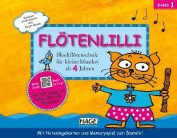 bokomslag Flötenlilli, Sopranblockflötenschule1