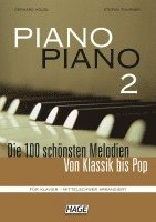 bokomslag Piano Piano 2 mittelschwer (mit 4 CDs)