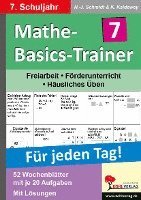 bokomslag Mathe-Basics-Trainer / 7. Schuljahr Grundlagentraining für jeden Tag!