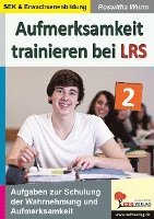 bokomslag Aufmerksamkeit trainieren bei LRS