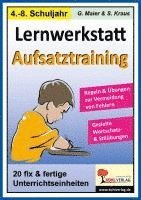 bokomslag Lernwerkstatt Aufsatztraining