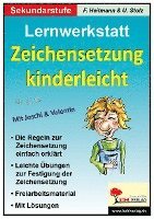 bokomslag Lernwerkstatt 'Zeichensetzung kinderleicht' / Ausgabe SEK I