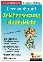 Lernwerkstatt 'Zeichensetzung kinderleicht' / Ausgabe SEK I 1