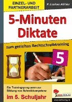 bokomslag Fünf-Minuten-Diktate / 5. Schuljahr zum gezielten Rechtschreibtraining