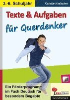 bokomslag Texte und Aufgaben für Querdenker Ein Förderprogramm im Fach Deutsch für besonders Begabte