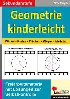 bokomslag Geometrie kinderleicht Winkel - Kreis - Fläche - Körper - Maßstab