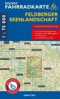 bokomslag Feldberger Seenlandschaft Pocket Fahrradkarte 1 : 75 000