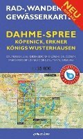 bokomslag Rad-, Wander- und Gewässerkarte Dahme-Spree: Köpenick, Erkner, Königs Wusterhausen 1:35.000