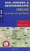 bokomslag Mirow - von der Müritz zum Pälitzsee 1 : 35 000 Rad-, Wander- und Gewässerkarte