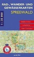 bokomslag Spreewald 1 : 35 000 Rad-, Wander- und Gewässerkarten-Set